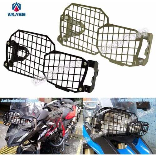 Waase Motorcycle Headlight Grille Guard Cover Protector For BMW F650GS F700GS F800R F800GS / ADV 2008 2009 2010 2011 2012 - 2016