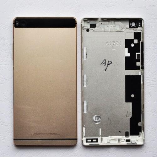 ZUCZUG New Metal Rear Housing Battery Cover For Huawei P8 2015 Battery Cover Back Case 5.2 Inch