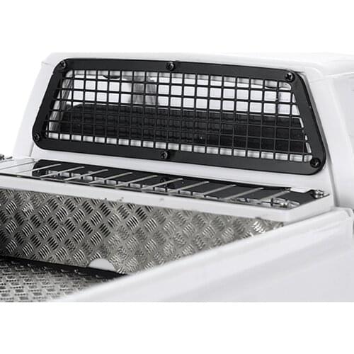 1:24 Easy Install Mini Repair Practical Modifying Off Road Replacement Parts Rear Metal Window Mesh Durable Portable For WPL C14