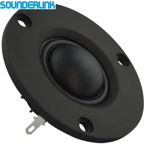 2 Piece/lot Audio Labs 2.5 inch 25 core 15W HiFi silk soft Dome speaker tweeter unit