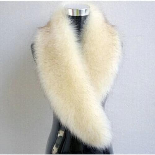 Free shipping 2014 fakes fox fur collar raccoon fur collar wool top cap dickie shawls imitation fur scarf