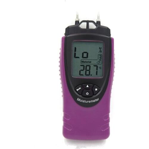 ST8040 Digital Wood Moisture Meter Wood Humidity sawn timber hardened materials ambient temperature Moisture Tester