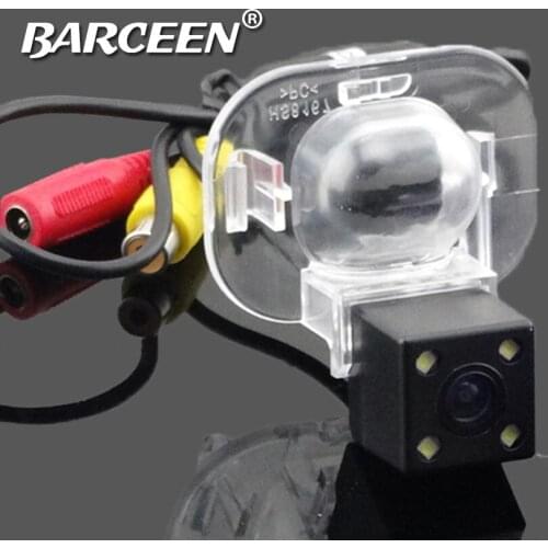 For for Kia Forte for Hyundai Verna Sedan car parking camera White transparent appearance +4 led +waterproof +free shipping