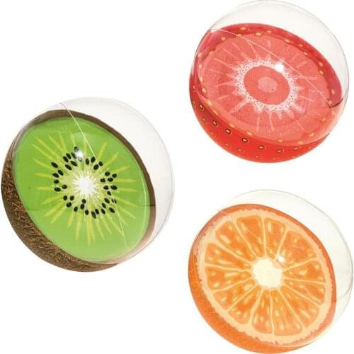 Fruit Inflatable Ball Beach Ball Water Toy Childrens Early Education Swimming Ball