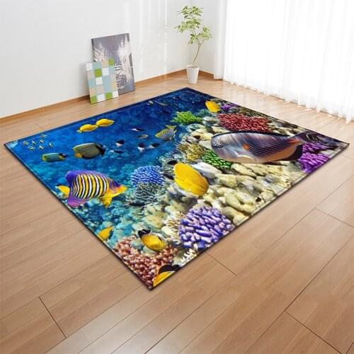 Carpet For Living Room Home Bedroom Carpet Modern Hallway Decorative Floor Mat Kids Room Anti-Slip Flannel Rugs Large Balcony