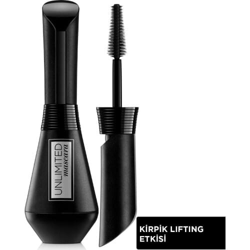 Loreal Unlimited Black Maskara Lifting Makeup