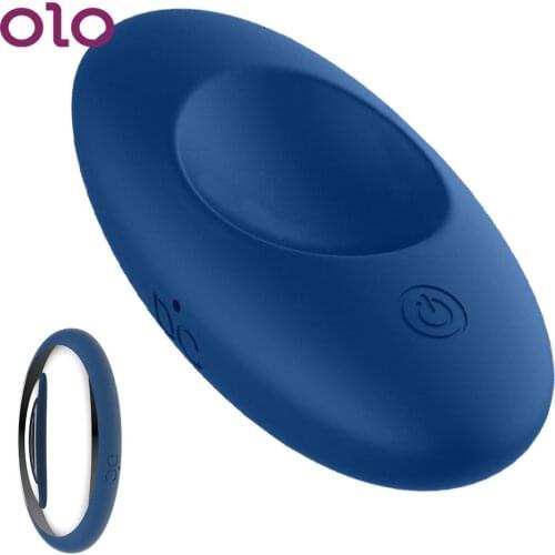 Testicle Vibrator Men Testis Massage Scrotum Ball Stretcher Vibrator Egg Delay Ejaculation 12 Modes Sex Toys for Men