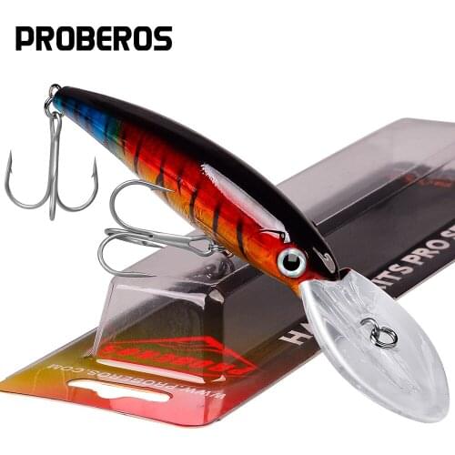 PROBEROS 1pc Minnow Lures 33.4g-16.5cm Topwater Fishing Lures Floating Wobblers Swimbaits Artificial Hard Baits Crankbaits