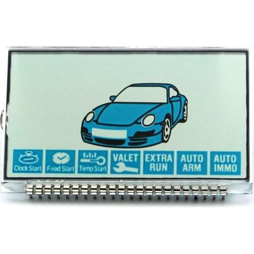 Lcd For Jaguar EZ-one LCD Display LCD remote controller for KGB FX-7 two way car alarm system Gsm Anti-Theft Device Two-Way