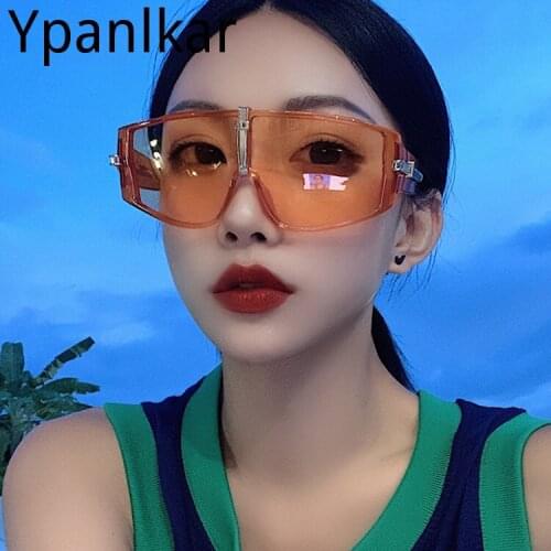 Sunglasses Men 2021 Square Oversized Sun Glasses Women Luxury Eyeglasses Ladies Classic Vintage Glasses Oculos De Sol Feminino