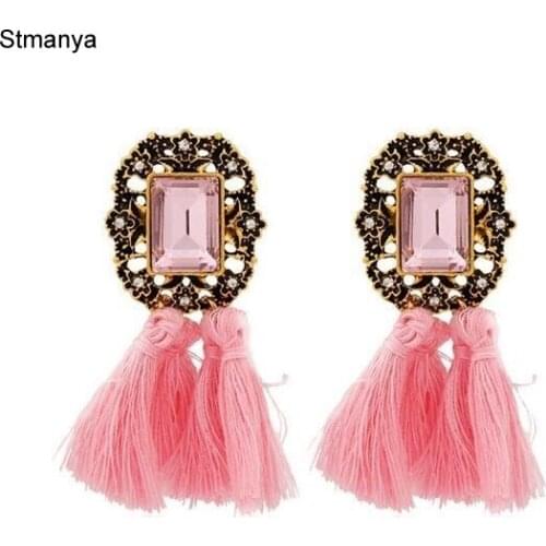 Этнические серьги Stmanya China At AliExpress