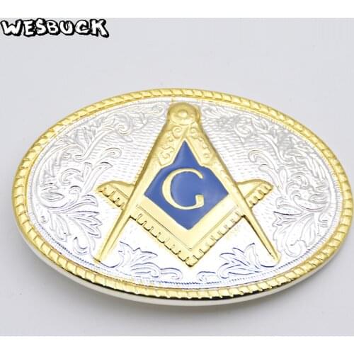 WesBuck Brand Buckle New Design Lucky Belt Buckle Western Metal Fashion Belt Buckles With PU Belt Holiday gifts