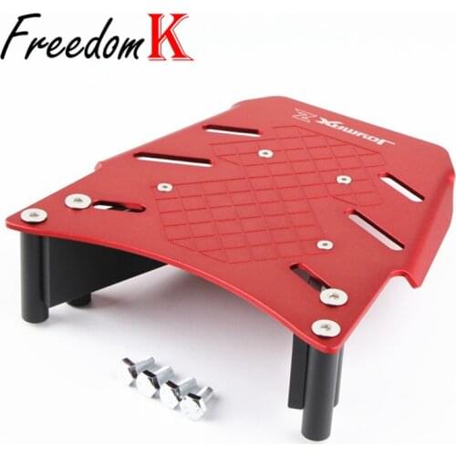 For SYM joymaxZ300 joymax Z300 Motorcycle CNC Rear Storage Box Luggage Case Rack Support Cargo Holder Shelf Panel Bracket