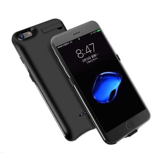 10000mAh Battery Charger Case for iPhone 6 6s 7 8 plus X XS XR 11 Battery Mobile Phone Cover with Satnd Charging Case Power Bank