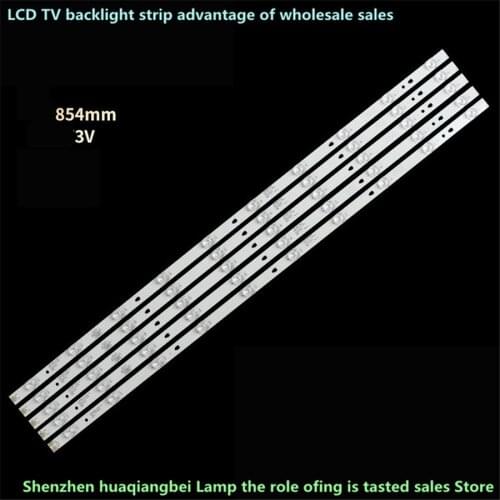G43Y FD4351A-LU LCD TV backlight bar 43inch use LED43D10B-ZC14FG-01 5S2P 3034010204 854MM 3V aluminium 100%new