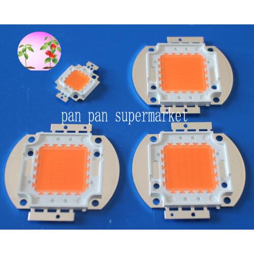 DC12V 10W 20W 30W 50W 400-840NM led grow chip,full spectrum led grow light