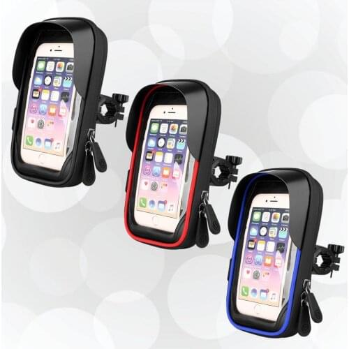 Motorcycle Phone Holder Support Telephone Mobile Stand for Moto Support for Universal Bike Holder Waterproof Bag