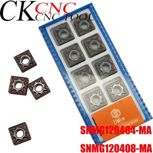 Carbide insert SNMG120404-MA SNMG120408-MA Metal turning lathe tool SNMG 120404/08 CNC machine parts milling cutter lathe tool