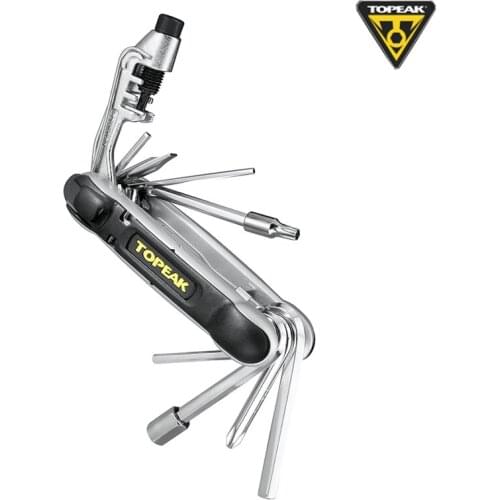 TOPEAK HEXUS II Functions 18 Chrome Vanadium Steel Secondary Chain Link Fence Chain Hook Multifunction Tools kit TT2538B