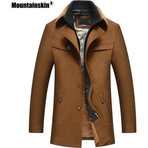 Мужские осенние пальто Mountainskin China At AliExpress