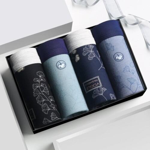 Men Under Wear Cotton Breathable Mens Underwear Calzoncillos Para Hombres Cuecas Masculinas Unterwasche