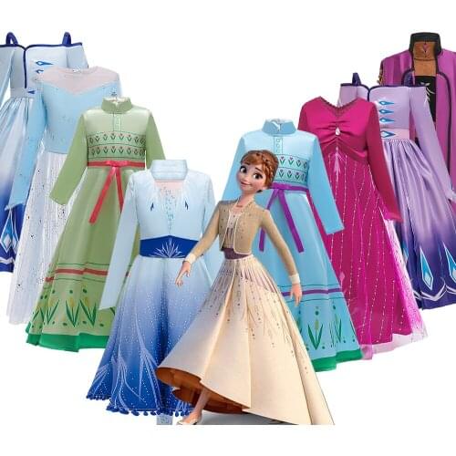 Dress Girl Various Exquisite Styles Kids Dresses for Girls Set Cosplay Children Christmas Party Clothes