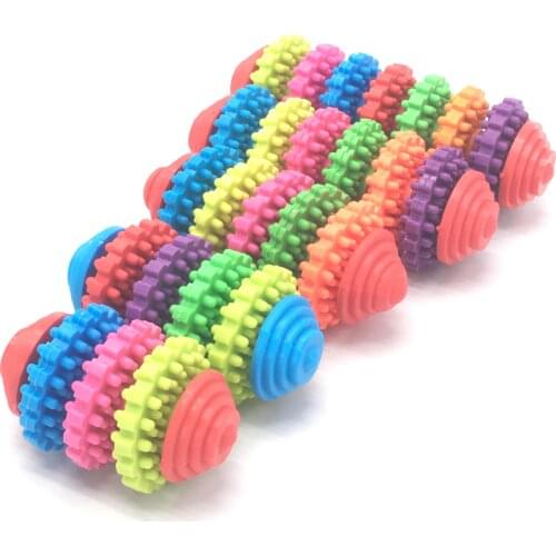 Durable Health Gear Gums Teething Teeth Rubber Pet Dog Cat Toys Pet Dental Puppy Dog Chew Toys for Small Large Dogs Pet Supplies