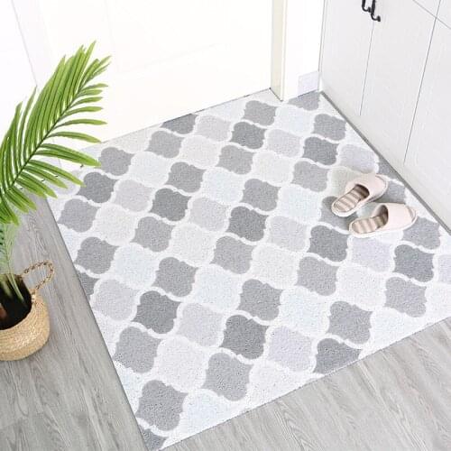Modern Floor Mat Carpet PVC Anti-slip Mat Living Room Mat Kitchen Mat Bath Mat Can Be Cut Home Door Mat Entrance Door Mat Carpet