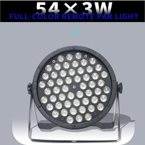 Led Par Lights 54x3W RGB 3in1 Par LED 54*3w Lights Wash Disco Light DMX 512 Controller effect stage light