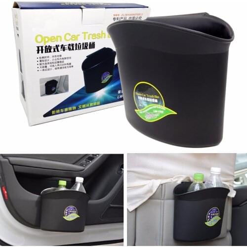 Universal Travel Garden Car Trash Can Bin Rubbish Garbage Holder Tool Big Size 2L Storage Garbage Box Dust Organizer Hang Type