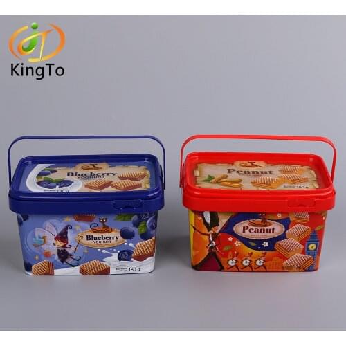 High quality injection PET in mould label custom sticker molding iml label