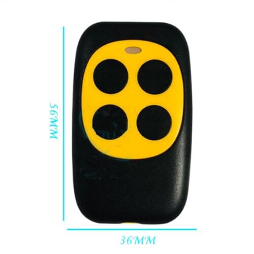 1PC Duplicator Remote Control 433mhz Plastic Copy Remote Control Learning Type 4 Buttons Wireless Remote For Gates