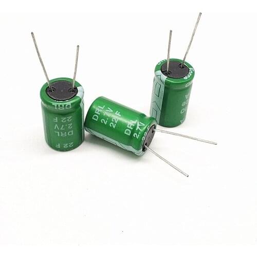 2pcs Original 2.7V 22F high current toy power supply 2.7V22F capacitance