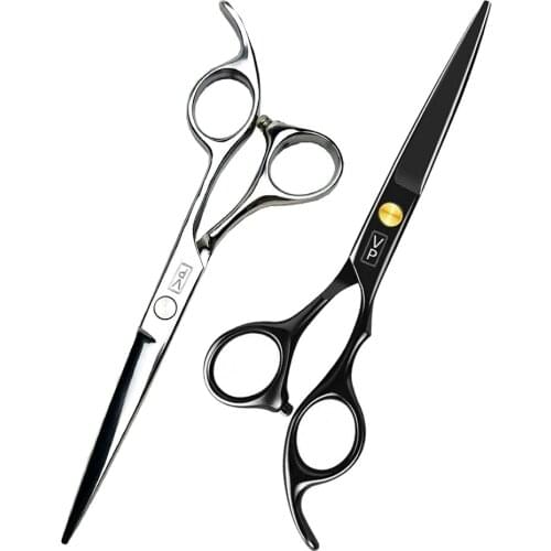 6.0 Japan Professional Hairdressing Scissors Thinning Hair Scissors Cutting Barber Hair Shears Japanese 440C Scissors Set