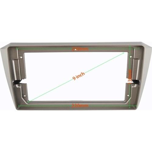 9 inch Fasxia Car Audio Frame Car Radio Fascia,gps navigation fascia panel is suitable 2010-2013 JAC HEYUE