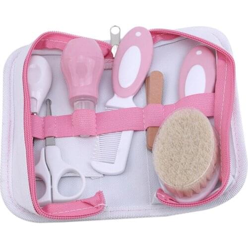 Baby Nails Hair Nose Care Set Comb Brush Set Newborn Daily Care Set Newborn Baby Care Tools