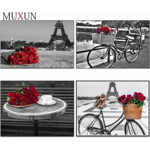 5D Diy Beautiful Special Shaped Diamond Painting Rose Romantic Full Diamond Embroidery Rose Diamond Mosaic Paintings Gifts Er045