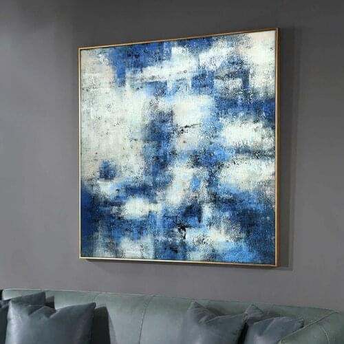 Handmade Oil Painting Abstract Classic Retro Simple On Canvas Modern Canvas Knife Paintings Wall Art For Home Decoration