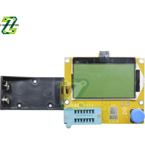 LCR-T4 Transistor Tester M328 Digital Transistor Tester Meter Backlight Diode Triode Capacitance ESR Meter LCD Screen Tester