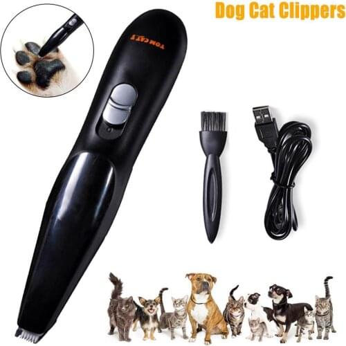 Pet Hair Trimmer USB Rechargeable Clippers Silent Dog Hair Trimmer Pet Grooming Tool Hair Clipper for Domestic Pets