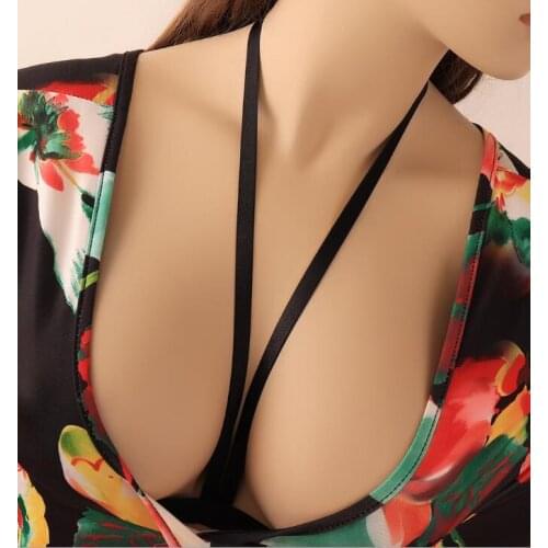 Fashion Hot koop Sexy Bra Strap Vrouwen Ondergoed Beha Fetish Borst Bondage Femme Jarretellegordel Gothic Slimming belt 00393