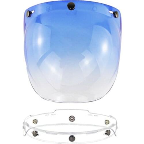 Motorcycle Windshield for Vintage Helmet Helmet Jet Style Helmet Bubble Shield