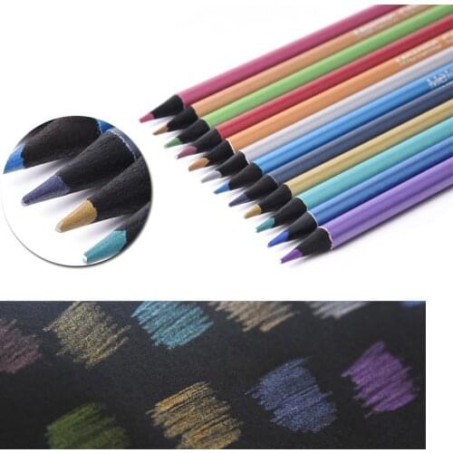 12pcs Charcoal Colored Pencils Set Professional Standard Painting Pen Sketchbook for Drawing Writing Art Supplies Stationery