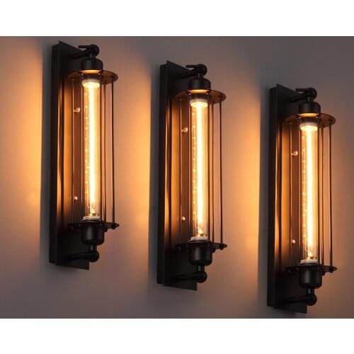 Industrial loft American vintage wall lamp bed-lighting Corridor wall lights warehouse restaurant pub cafe wall sconce