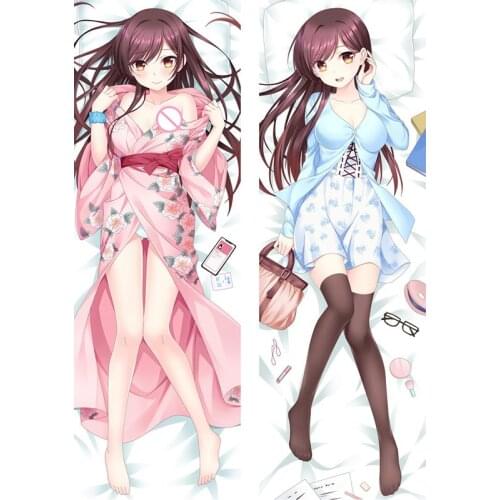 MMF lease girlfriend characters Sakurasawa Sumi & Ichinose Chitsuru pillow cover Rent-A-Girlfriend Dakimakura body Pillowcase