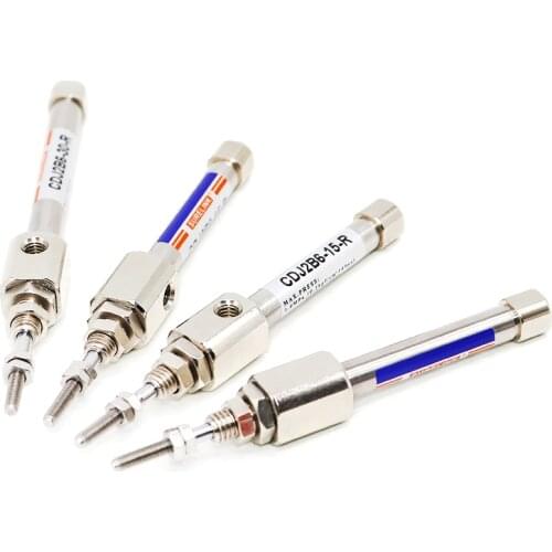 Stainless Steel BJ2B6/CJ2B6x5/10/15/202530-R/SR Small Mini PB Pen-Shaped Cylinder CJ2B