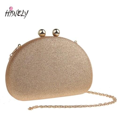 2021 New Vintage Sequined Evening Bag Day Clutch Hand Bag Bride Bag Free Shipping Bling Gold Wedding Purse Female Handbag WY213