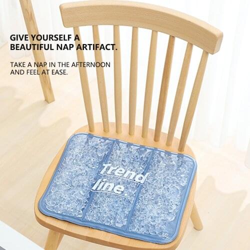 Cooling Pad Heat Relief Ice Pad PVC Soft Cooling Mat Comfortable Cold Gel Pad