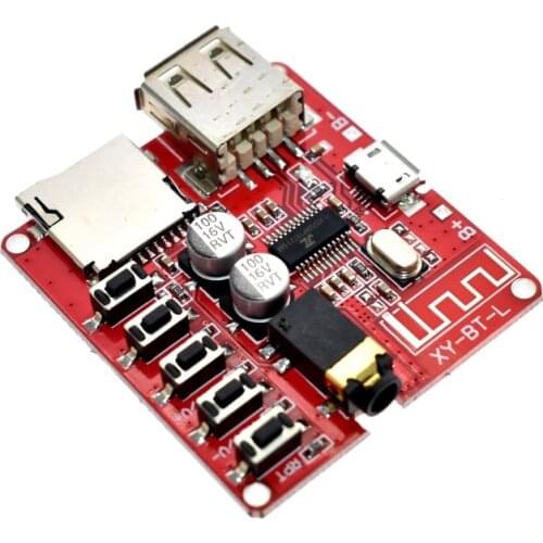 Bluetooth decoder board MP3 lossless car speaker amplifier modified Bluetooth 4.1 circuit board