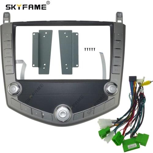 SKYFAME Car Frame Cable For BYD S6 2011-2015 Android Big Screen Dask Kit Fascia Frame Line
